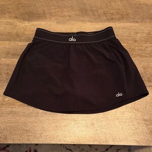 ALO Yoga Black Mini Skirt